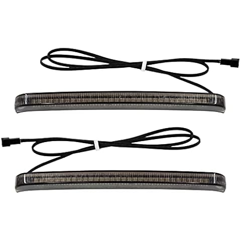 HDBUBALUS Smoke Saddlebag Tail Light LED Running Brake Sequential Turn Signal Lamp Fit for Harley Touring Street Gilde Road Gilde Road King Electra Glide Ultra Limited 2014-2023 Cover