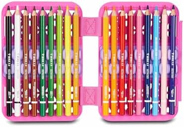 SJ GANG STYLE JAM GANG - Scortto a Scuola Multifunzionale Pink Mono Compartment con Spuntini Rimosso, Completo con Penna