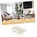 BCOATH 1set Wooden Countdown Calendar Board with Wafers Hanging Wall Decor for Home Decoration Natural Material Smooth Finish Fun Assembly for All Ages