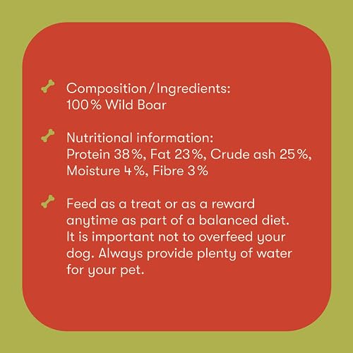 Buddylicious 100% Natural Wild Boar Cubes Dog Treats, Multicolor - Image 4
