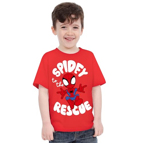 Marvel Spidey and His Amazing Friends Shirt | Short Sleeve Spiderman Tshirt | Summer Boys T Shirt - Image 3