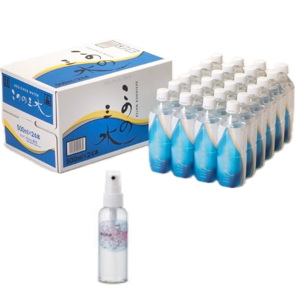 Amazon.co.jp: このの三水 月のしずく, 500ml×24本セット, 神秘の水夢