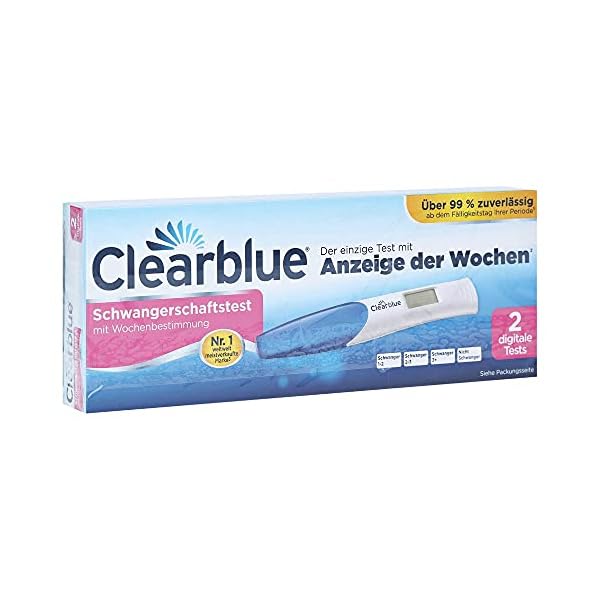 Wick Pharma/Procter & Gamble Clearblue Schwang Wochenbe, 2 Stück, 1000 g