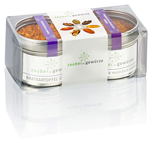 Zauber der Gewürze Das Hausmannskost-Gewürze Geschenkset | Gewürze Set mit 2 besonderen Gewürzen in Premiumqualität, als Geschenk für Frauen & Männer, 150 g