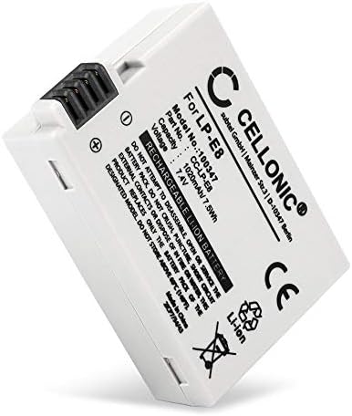2x LP-E8 Batterijen Voor Canon - 2100mAh Met USB-C Opladen - Compatibel Met 550D, 600D, Etc.