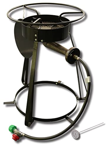 Image of King Kooker 24” Bolt Together Outdoor Cooker Package with Large 11” Casting