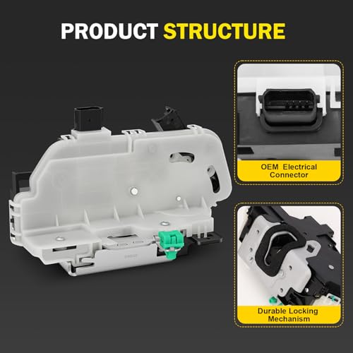 Image of 9L3Z-5421812-A Door Lock Latch Actuator Front Right Passenger Side Power Compatible with 2009-2014 F-150,2013-2019 Taurus,2010-2014 Lincoln Mark LT,2011-2019 Explorer