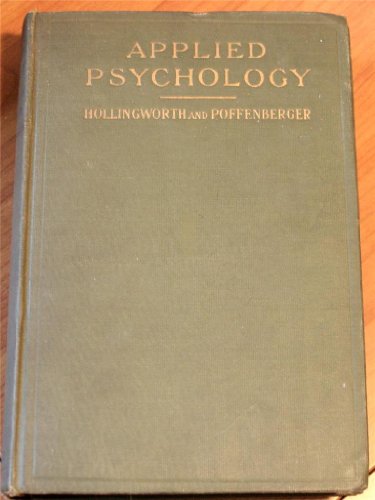Applied Psychology B001OTI9LI Book Cover