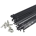 14G-mountain-road-folding-bicycle-spokes-steel-wire-45-steel-stainless-steel-silver-black-copper-cap-iron-hat-curved-spokes-stee