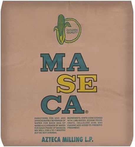 Maseca Golden QualityAzteca Milling Corn Flour,50 Pound