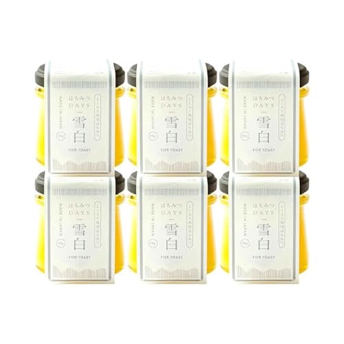 はちみつバター雪白90g6本セット