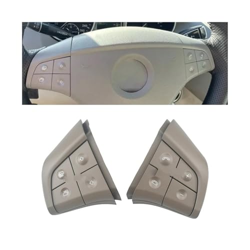 Boutons de commande de volant pour Benz W164 W245 W251 noir