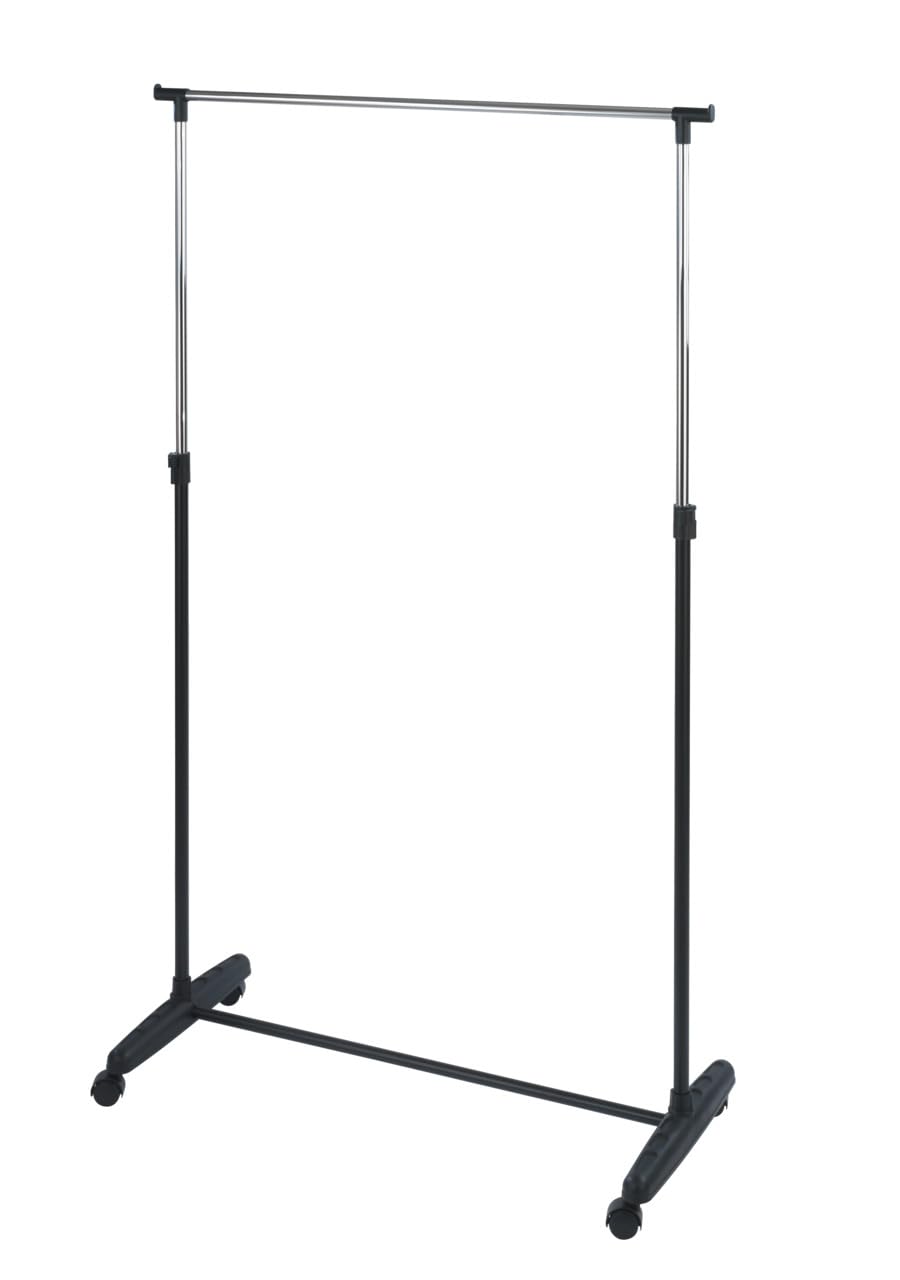 WENKO Perchero Mikey, Metallo, Argento, 92.0 x 14.0 x 8.0 cm