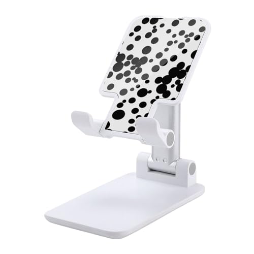 Support de téléphone bureau à pois pour iPhone 14 15 16 au quotidien