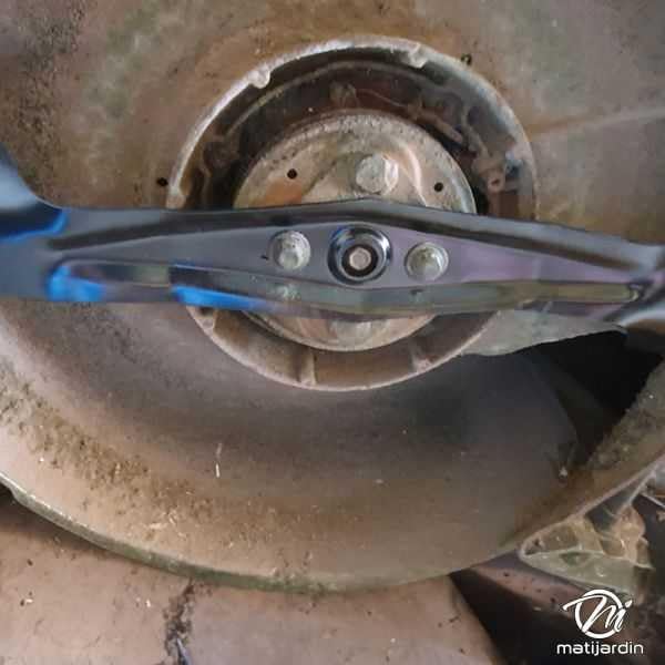 Lama Tagliaerba 53 Cm Per Honda HRG 536, HRH 536, HRB 535 - Spessore 2.6 Mm, Foro 22 Mm - Foto 4