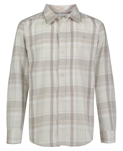 Image of Calvin Klein Boys Long Sleeve Woven Button-Down Shirt
