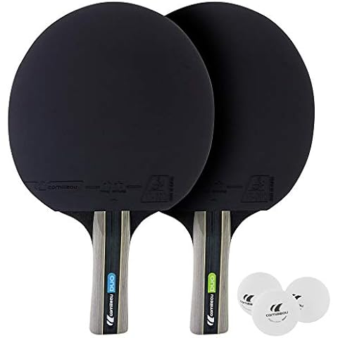 Cornilleau Sport Duo Table Tennis Set (2 Bats and 3 Balls) Cover