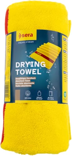 sera Drying Towel | stylisches extra Starkes saugfähiges Handtuch fürs Aquarium | Trockentuch ideal bei Wasserwechsel und Aquascaping | 630 g/m²