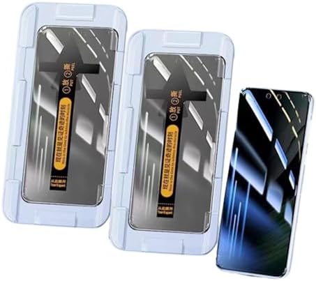 Lovreko Screen Protector for Samsung S21/22/S23/24ultra, Tempered Glass Phone Screen Protector, Curved Tempered Glass Screen Protector + Quick Installation Tool (Privacy Film,for Samsung S22ultra)