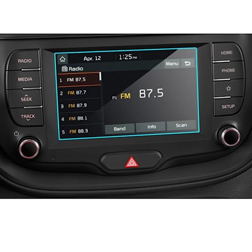 Verre trempé pour navigation Kia Soul film de protection autoradio 7 pouces voyage famille