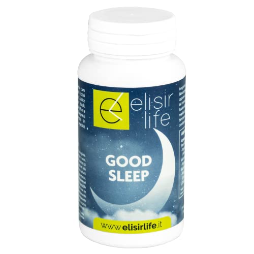 Integratore Alimentare Naturale sonno, riposo e stress: GOOD SLEEP 100 cps ELISIRLIFE