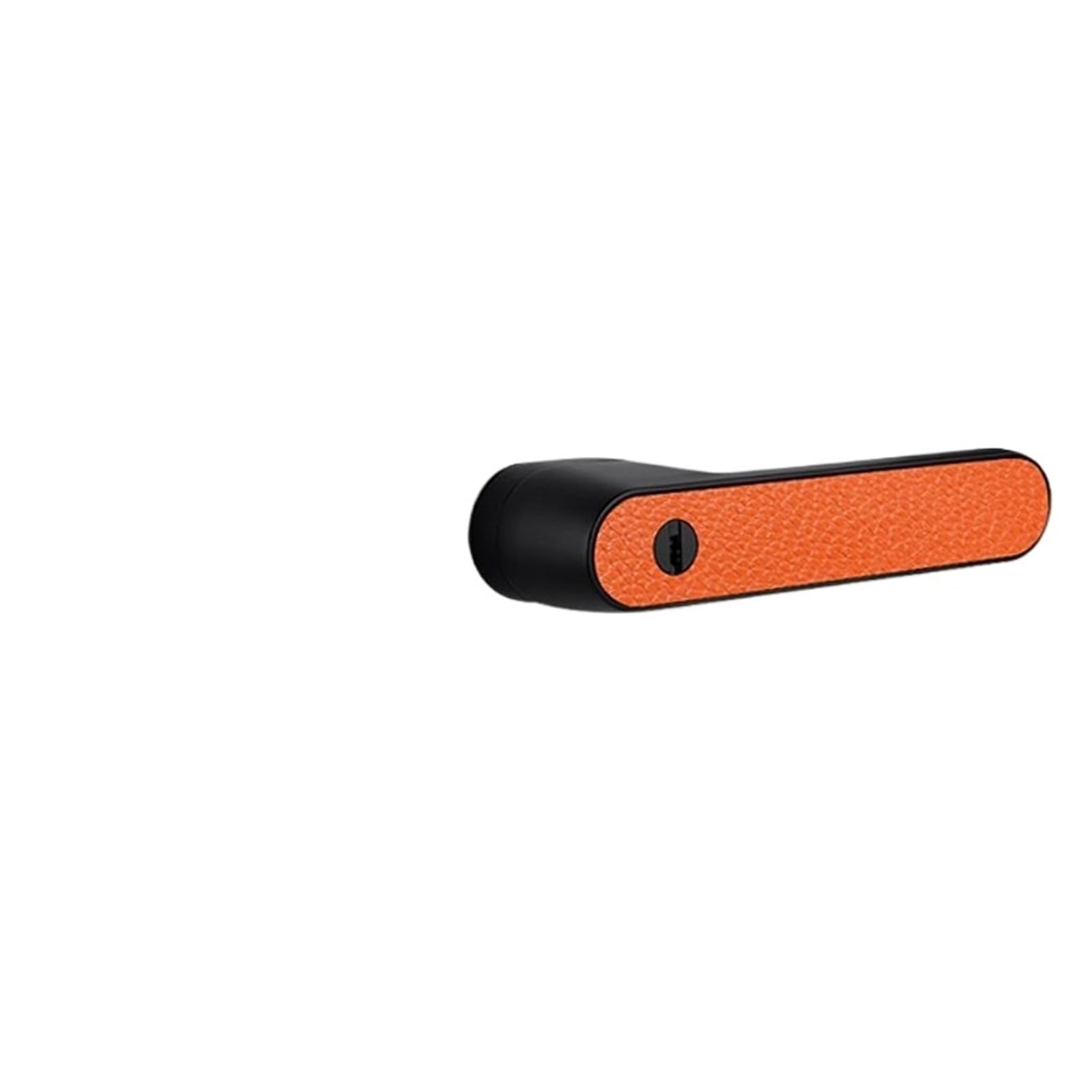 Sjloynwq 60A2 Orange Indoor Solid Wood Door Handle Lock Silent Hardware Home(60A2 Orange)