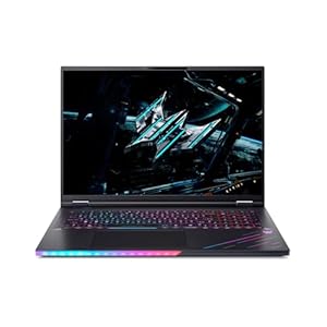 acer Predator Helios 18 AI PH18-73-901R Notebook Gaming, NVIDIA GeForce RTX 5080 16GB GDDR7, Intel Core Ultra 9 275HX, 32GB RAM, 2TB SSD, 18" WQXGA IPS 250Hz Mini LED, Windows 11 Home