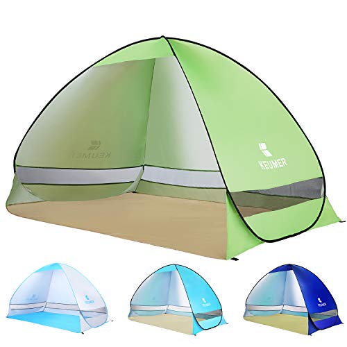 BATTOP Pop Up Beach Tent Sun Shelter Anti UV Beach Shelter for Outdoor