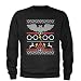 Crew Harry Potter Fawkes Gryffindor Ugly Christmas Sweater Adult Medium Black
