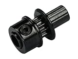 MICROHELI Aluminum Tail Drive Pulley (Black) (for MH Pulley/Timing Belt Conversion Series)
