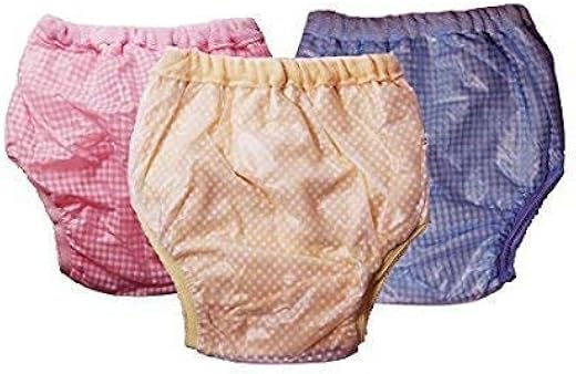 Kriday ANGAAKAR Clothings Soft Baby Panty Dotted Training Pants Newborn Diaper - Set of 3 (Children: M) Multicolour