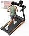 Lacuffy Treadmills for Home Foldable 100x42cm, 136kg Weight Capacity, 12km/h, 8% Incline Folding Treadmill for Heavy People, Raceable Foldable Treadmill with Multi-runner Race, Door to Door Delivery