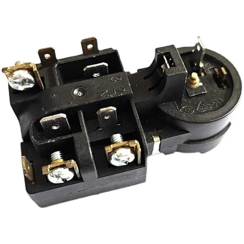 1pc Refrigerator Compressor PTC Starter QP3-12A Screw/Plug Type For Haier/Midea/Royalstar Replacement Relay Overload Protector(Screw Type)