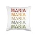 CQ First Name Maria Design for Women and Men Retro Personalized, Name, Girl Woman Maria Throw Pillow, 16x16, Multicolor