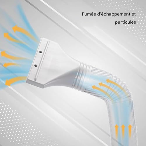Adaptateur extension ventilation remplacement pour climatiseur mobile de chambre et salon - 7