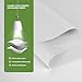 MoDanCeQ No Drill No Tools Roller Shades for Windows, Cordless Blackout Jacquard Fabric-Matched Roller Blinds, Custom Easy to Install Roll Up Blinds for Home Office, White, Custom Size