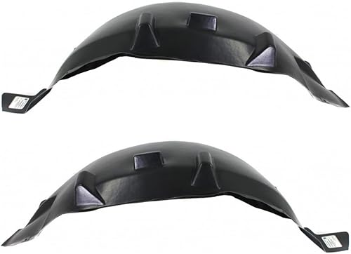 Para Jeep Wrangler 2007-2016 Fender Liner lado del conductor y del pasajero  Par  Trasero  Plástico  Reemplazo para CH1762100, CH1763100