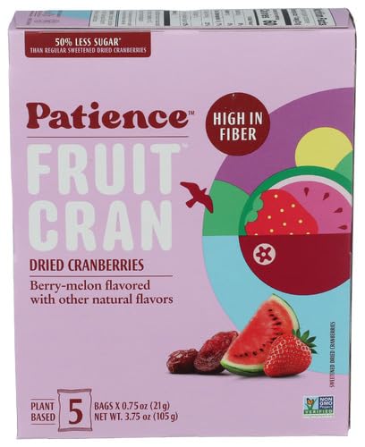 Patience Fruit Sweet & Co. Fruit Cranberry Dried Fruit Melon 3.75 oz (Pack of 10)