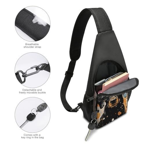 Bolso tipo bandolera liviano para senderismo y viaje miniatura 4
