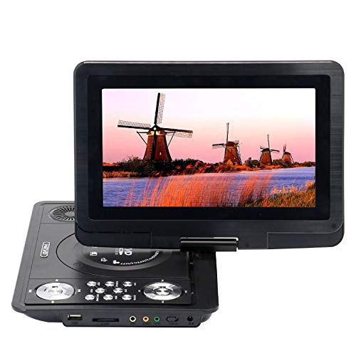 DVD-Player, tragbarer Auto-TV, 13,9-Zoll-LCD-Bildschirm, für Spiel FM DVD VCD CD MP3 MP4, mit Gamepad TV-Antenne