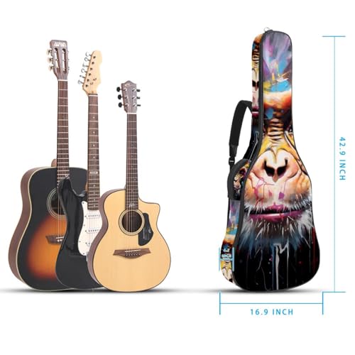 Grand étui guitare acoustique imperméable : la solution contre les chocs et l'eau - 5