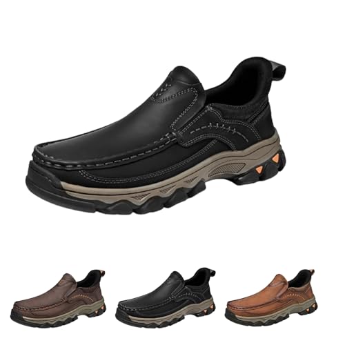 Enjerr Orthopedic Shoes,2025 New Men's Orthopedic Comfortable Hands-Free Slip On Loaferss,Enjerr Orthopedic Shoes Men Wide