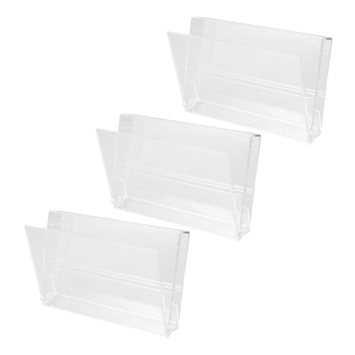 Toyvian Kassettenbox, 3Er Set Transparente Kunststoffhüllen Mit Deckel Aufnahmekassettenbox Für Musikkassetten Aufbewahrung Schutz Beschädigung Und Alterung Praktisch Für Sammler Und DIY Projekte