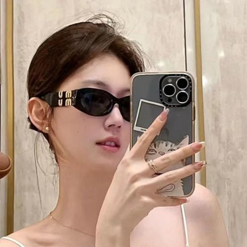 Female Personality Small Oval Sunglasses: UV Protection,r for Photography, Driving, Partying, Running, Traveling2