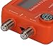 Shanrya Satellite TV Signal Finder, Digital Satellite Signal Meter Accurate Quicker Tuning with LCD Blue Backlight for Signal Measurement