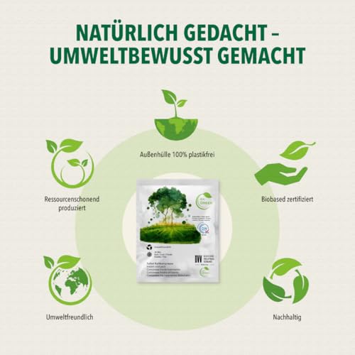 IEA Green Sofort Kältekompresse, 10 Stück, Coolpack Einweg, Eispacks zum knicken, Einmal-Kühlpacks für Prellungen, Insektenstiche und andere Verletzungen, Einfach verwendbare Kühlpads