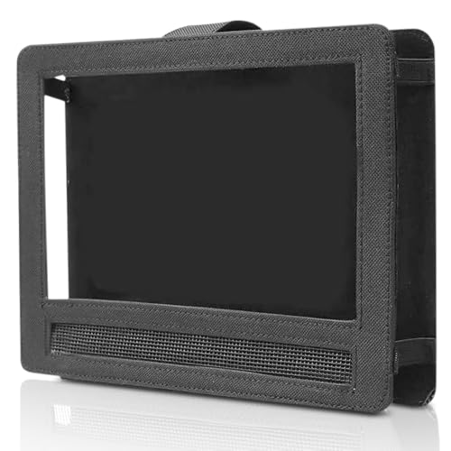 SUNWAN Suporte para apoio de cabeça de carro, 3 tamanhos, para tablets, reprodutor de DVD, bolsa de transporte de 7 polegadas, 9 polegadas, 10 polegadas