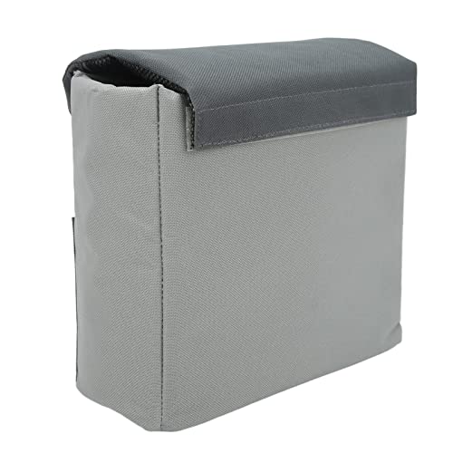 Qukaim Bolsa impermeable para cámara a prueba de golpes, bolsa interior para cámaras SLR, lentes y flashes, gris, talla S, multicolor