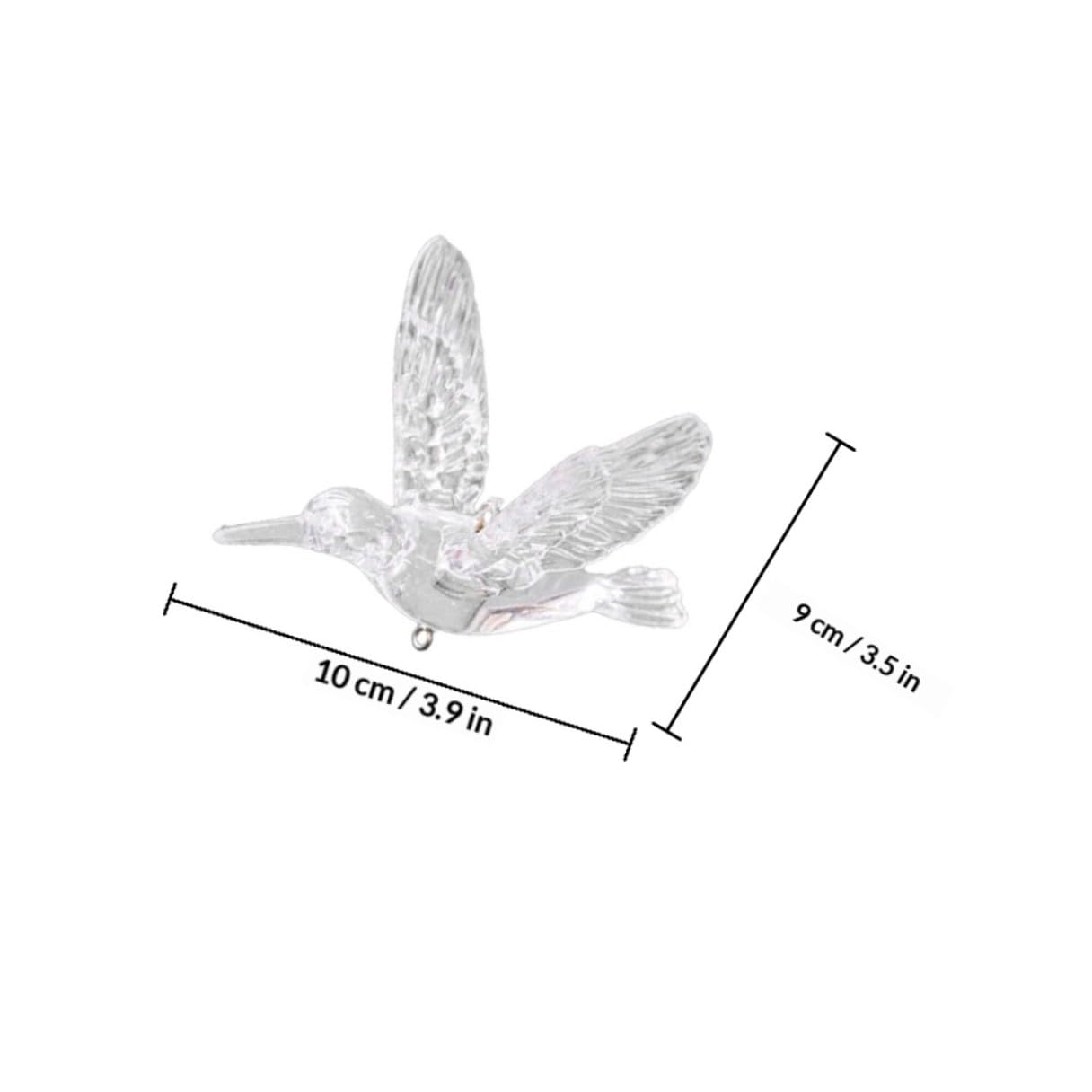 20 Stück Acryl Deckenhänger mit Fliegenden Kolibris als Zarte Hochzeitsdekoration für Party und Festliche Raumgestaltung