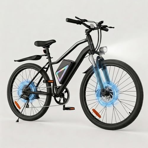 AYOLNY Electric Bike for Adults,750W Peak Ebike,55 Miles 20MPH Electric